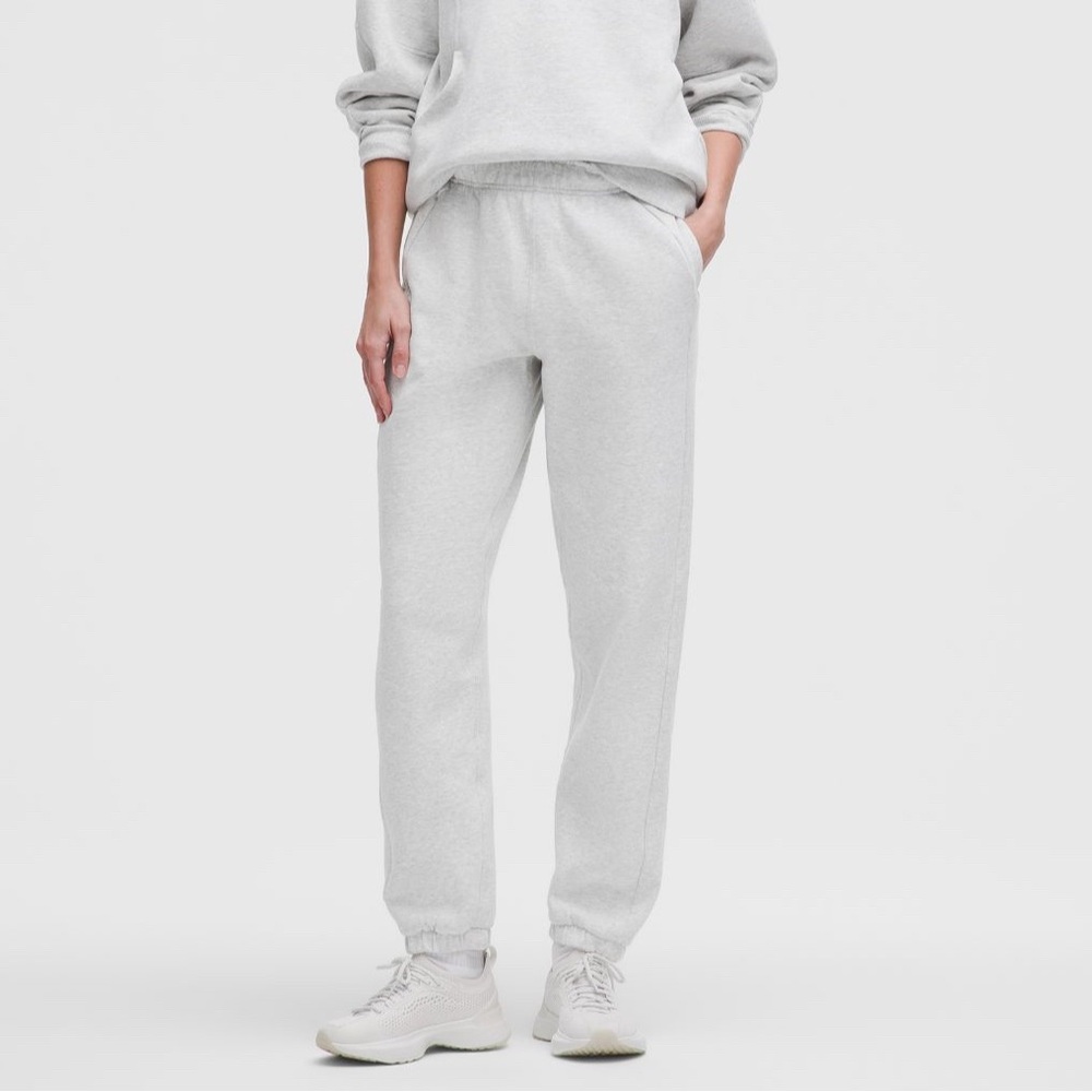 lululemon athletica midrise oversized jogger sweatpants